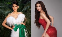 Hoàng Thuỳ diện váy lông vũ khoe vai trần sexy, Minh Tú nóng bỏng với style &apos;drag queen&apos;