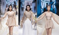 Top 3 Hoa hậu Việt Nam 2020 liên tục toả sáng trên sàn catwalk sau 1 tháng đăng quang