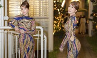 Mặc lại váy gây tranh cãi của Thái Thị Hoa, Quỳnh Nga khoe 3 vòng nóng bỏng