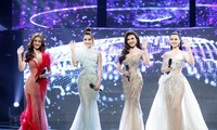 Á hậu Kiều Loan, Phương Anh, Ngọc Thảo nóng bỏng khi diễn catwalk chào năm mới 2021
