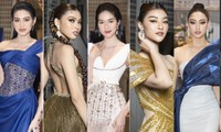 Top 3 Hoa hậu Việt Nam 2020 mặc váy cắt xẻ gợi cảm, đọ sắc Lương Thuỳ Linh-Kiều Loan