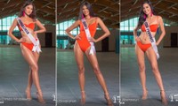 Thí sinh Hoa hậu Hoàn vũ Philippines 2021 khoe dáng với bikini trong đêm bán kết