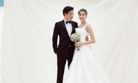 Hoa hậu Thu Thảo và ông xã cùng đăng ảnh kỷ niệm ngày cưới &apos;ngọt lịm&apos; khiến fan ngưỡng mộ