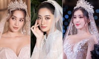 Dàn hoa hậu, á hậu Việt đẹp &apos;một chín một mười&apos; khi hóa thân thành cô dâu trên sàn catwalk