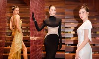 Đỗ Mỹ Linh - Lương Thuỳ Linh diện váy xẻ sexy, Tiểu Vy kín đáo trên thảm đỏ Liên hoan phim Việt Nam
