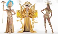 Loạt trang phục dân tộc độc, lạ của Trân Đài và dàn thí sinh Hoa hậu chuyển giới quốc tế 2022