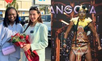 Sang Angola làm từ thiện, Thuỳ Tiên gặp lại người đẹp từng &apos;gây bão&apos; tại cuộc thi Miss Grand 2021
