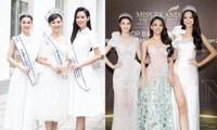 Phong cách thời trang đồng điệu, ngọt ngào của top 3 Miss World Vietnam 2022 sau đăng quang