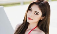 Nhan sắc người đẹp lai Việt đăng quang Hoa hậu Hòa bình ở Thái Lan