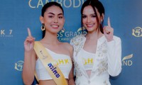 Tranh cãi thí sinh Hoa hậu Hòa bình Campuchia livestream bán hàng