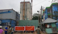 TPHCM dỡ tầng xây ‘chui’ dự án Tân Bình Apartment