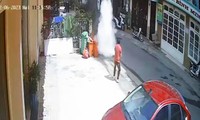 Người đàn ông ở TP Đà Lạt tự thiêu trước nhà