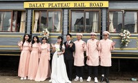 Đoàn tàu đám cưới đầu tiên ở Việt Nam