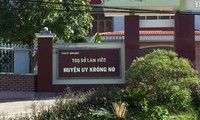 Trụ sở Huyện ủy Krông Nô 