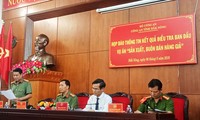 Công an tỉnh Đắk Nông công khai kết quả điều tra ban đầu tại buổi họp báo