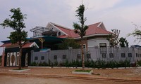 Một căn biệ thự đã hoàn thiện bên trong dự án của Cty Nam Sơn