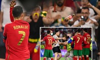 Ronaldo thoát seri đòn tấn công giữa trận đại chiến Pháp - Bồ Đào Nha