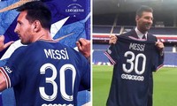 Vì sao Messi lại mang áo số 30 ở PSG?
