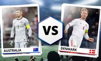  Xem trực tiếp World Cup 2022 Australia vs Đan Mạch, 22h 30/11 trên kênh nào của VTV? 