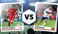 Xem trực tiếp World Cup 2022 Hàn Quốc vs Bồ Đào Nha, 22h00 ngày 2/12 trên kênh nào của VTV? 