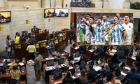 Thượng viện Colombia tạm dừng phiên họp để xem trận Argentina - Croatia 