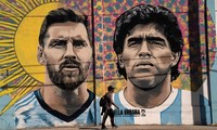 Con trai Maradona: &apos;Tôi là người hâm mộ số 1 của Messi&apos; 