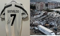 Hành động đặc biệt của Ronaldo với nạn nhân động đất Thổ Nhĩ Kỳ 
