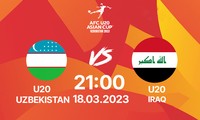 Xem trực tiếp U20 Uzbekistan vs U20 Iraq trên kênh nào, ở đâu? 