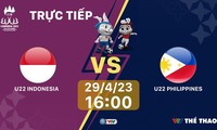 Link xem trực tiếp U22 Indonesia vs U22 Philippines, 16h00 ngày 29/4 