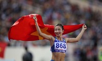 Kỷ lục gia Tiền Phong Marathon Nguyễn Thị Oanh đoạt HCV giải điền kinh trong nhà châu Á