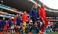 Cùng chiêm ngưỡng khoảnh khắc xúc động và đầy tự hào của ĐT nữ Việt Nam trong trận ra mắt World Cup