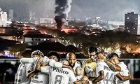 Đội bóng cũ của Pele, Neymar lần đầu xuống hạng sau 111 năm, CĐV tức giận gây bạo loạn, đốt phá thành phố