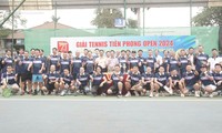 Sôi động Giải tennis Tiền Phong mở rộng năm 2024