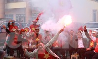 Việt Trì rực đỏ, tiếp lửa cho đội tuyển Việt Nam trong trận bán kết lượt về