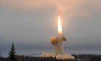 Một vụ thử tên lửa đạn đạo của Lực lượng Tên lửa chiến lược Liên bang Nga