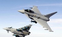 Máy bay chiến đấu Typhoon của Không quân Hoàng gia Anh. (Ảnh minh họa)