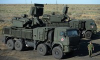 Nga lần đầu khai hỏa tổ hợp pháo - tên lửa phòng không Pantsir-S1 ở bán đảo Kamchatka. Ảnh: RIA Novosti