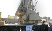 Iran trình làng hệ thống tên lửa Bavar-373. Ảnh: Bộ Quốc phòng Iran