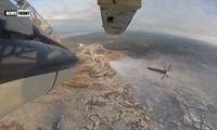 ‘Xe tăng bay’ Su-34 hủy diệt hàng loạt mục tiêu mặt đất