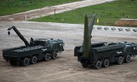 Hệ thống tên lửa chiến thuật Iskander. Ảnh: RIA Novosti