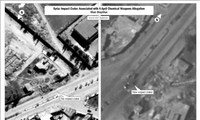 Mỹ công bố hình ảnh căn cứ Syria bị tên lửa Tomahawk tấn công 