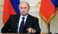 Tổng thống Nga Vladimir Putin cho rằng cuộc tấn công Syria bằng tên lửa hành trình của Mỹ gây tổn hại nghiêm trọng tới mối quan hệ Nga – Mỹ. Ảnh: Tass