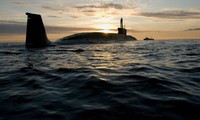 Tàu ngầm hạt nhân chiến lược của Nga. Ảnh: RIA Novosti
