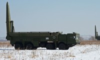 Tên lửa tấn công chiến thuật Iskander-M của Nga. Ảnh: Bộ Quốc phòng