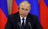 Tổng thống Nga Putin bảo vệ Trump trước sức ép mạnh mẽ của Quốc hội Mỹ. Ảnh: RIA Novosti