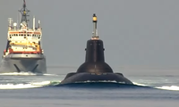 Tàu ngầm lớn nhất thế giới của Nga vào biển Baltic