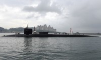 Tàu ngầm Mỹ mang hơn 150 tên lửa Tomahawk tới Hàn Quốc