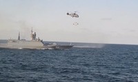 Chiến hạm Nga khai hỏa dữ dội trên biển Baltic