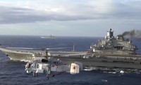 Cận cảnh hàng không mẫu hạm duy nhất của Hải quân Nga