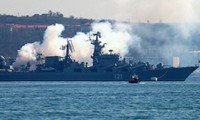 Hạm đội Biển Đen của Nga diễn tập tác chiến trên Địa Trung Hải